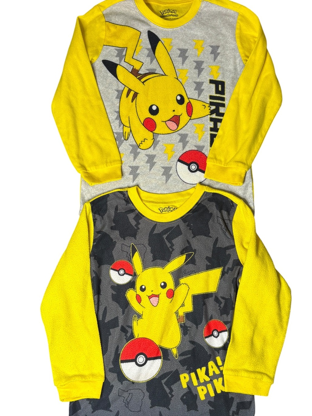 Pokémon Pikachu 2 Piece Pajama Set Size 6/7